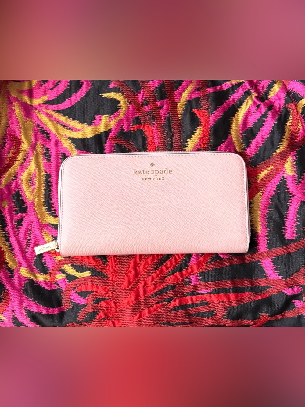 Kate Spade Pink Large Continental Wallet